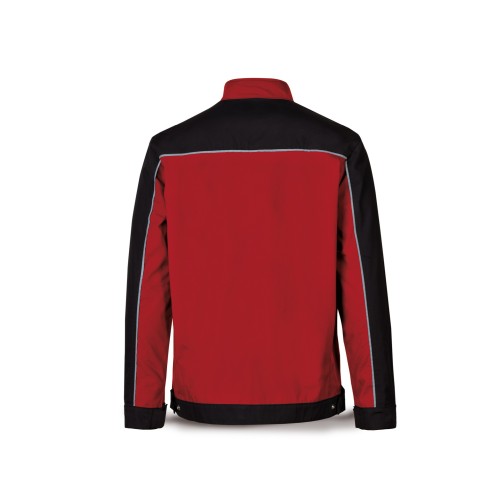 588CCRN Chaqueta CANVAS rojo/negro poliéster/algodón 245 gr.
